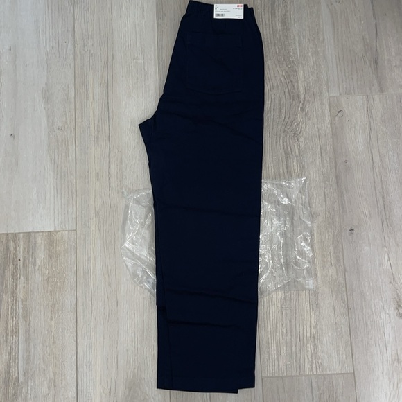 M Uniqlo Man Washed Jersey
Cotton Ankle Pants Navy NWT - Picture 8 of 10